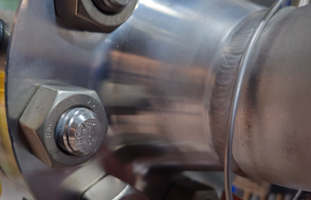 cover image of stainless steel bolting
